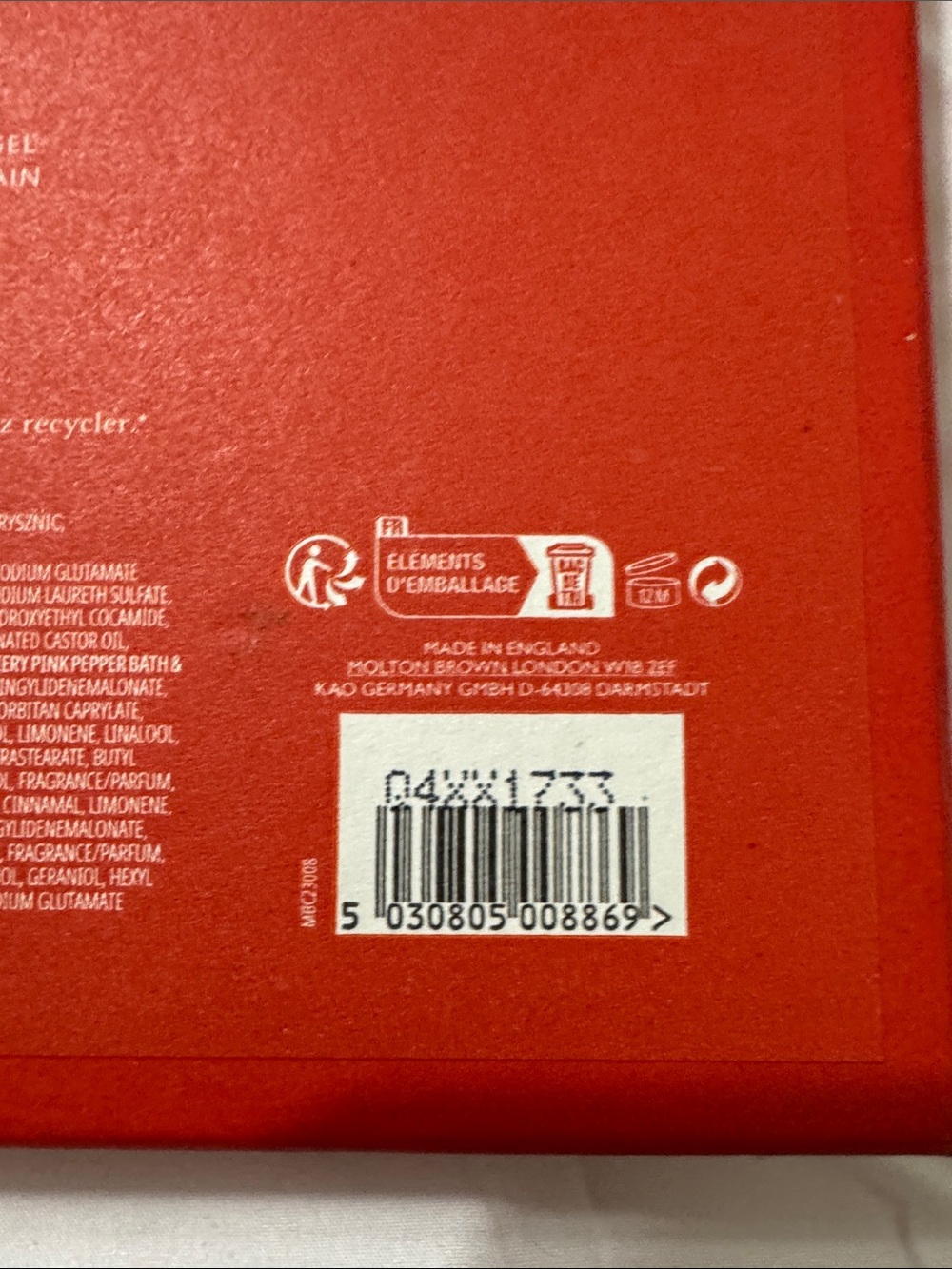 Molton Brown London Stocking Filler Collection Bath & Shower Gel Gift Set NIB - Picture 6 of 6